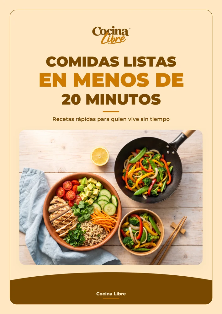 Comidas Listas en Menos de 20 Minutos
