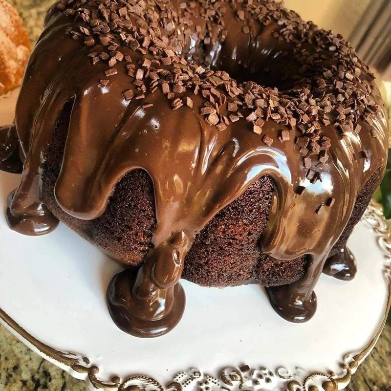 Pastel de chocolate hecho por Florencia R.